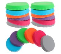 KICHOUSE 18pezzi Coperchi in Silicone Per Lattine Di Bevande Protezioni Di Perdite Per Polvere Per Soda e Altre Bevande Analcoliche in Lattina