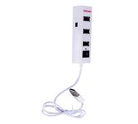 KICHOUSE 1pezzi Hub USB per Laptop Adattatore USB Portatile Chip Trasmissione Stabile Design e Casa