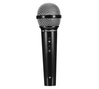 KICHOUSE 1pezzi Microfono Simulato in Plastica Piccolo Microfono Giocattolo Per Ragazzo Design Realistico Spettacoli Teatrali Sincronizzazione Labiale Cosplay Regali Nero