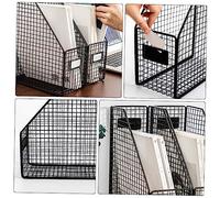 KICHOUSE 1pezzi Scaffale Portaoggetti Multifunzionale in Ferro Semplice e Durevole Per Ufficio Soggiorno Camera Letto Utilizzo Come Contenitore Tavolo Per Documenti Libri e Cartelle