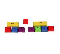 KICHOUSE 1set Keycap Meccanici Colorati Per Tastiera Decorazione Personalizzabile Facile Da Installare e Resistente Compatibile Con Tastiere Standard
