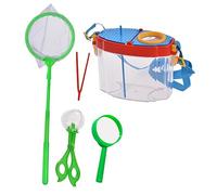 KICHOUSE 1Set Kit Esplorazione per Scatola Trasparente per Osservazione Insetti Completo per All per Apprendere La Natura e La