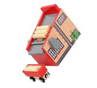 KICHOUSE 1Set Legno con Accessori per Lumber Mill Legno e per Sviluppare Creatività e Coordinazione Nei