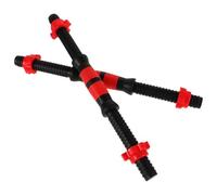 KICHOUSE 2 pezzi Barre Manubrio Set con Vite di Bloccaggio Rapido Impugnature Antiscivolo per Palestra Adatte Sollevamento Pesi e Allenamento Forza Completo Colore Casuale Colore Casuale