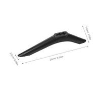 KICHOUSE 2 Pezzi Base per Supporto TV da Tavolo 2 Pezzi con Viti, Gambe di Supporto per Schermi da 26-43 Pollici, Piedini Stabili per Televisori in Camera da Letto e Ufficio