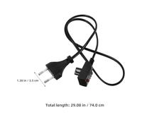 KICHOUSE 2 Pezzi Caricabatterie Per Borsa Dell'Acqua Calda Scaldamani Borsa Dell'Acqua Calda Ricaricabile Spina Di Alimentazione Tasca Cavo Per Dell'Acqua Cavo