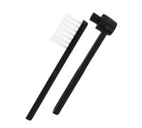 KICHOUSE 2 pezzi Spazzola per Pulizia Puntine Giradischi Pennelli Antistatici per Stilo e Testine Strumento Sicuro per Dischi in Vinile e CD Rimuove Polvere e Residui per Audio Chiaro