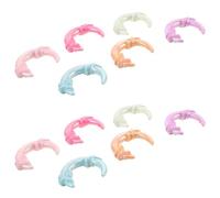 KICHOUSE 20 Pezzi Perline Acriliche per Creazioni da Te Accessori per Phone Straps Portachiavi e Penne Design con Stelle e Farfalle per Gioielli e Decorazioni