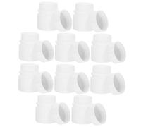 KICHOUSE 24pezzi Bottiglie Hdpe Tappi Per Medicinali Contenitori Per Pillole Organizer Per Medicine e Cosmetici Resistente e