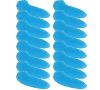 KICHOUSE 25 Pezzi Copripunta per Lame e Coltelli in Plastico Blu | Trasporto e Custodia, Anti Urto e Anti Puntura, Design Curato, Uso su Lame e Cutter