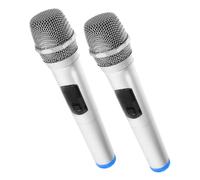 KICHOUSE 2Pezzi Microfono Per Microfono Per Performance e Design Versatile Per Canto e Registrazione