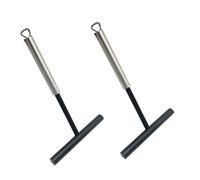 KICHOUSE 2pezzi Spatole Professionali Per Crepes e Pancake in Nylon e Acciaio Inossidabile Utensili Da Cucina Leggeri e Resistenti Per Stendere Pastella Su Padelle Antiaderenti Facili Da Co