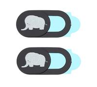 KICHOUSE 2pezzi Webcam Cover Copertura Privacy per Webcam Facile Usare e Protezione per Computer Personale