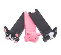 KICHOUSE 3 Pezzi Fermaporta Animali Cartoon in PVC Antischiacciamento Protezione Muro per Camera Cucina Bagno Sicuro e Facile da Installare Stop Porte Anti-Rumore per Casa e Ufficio