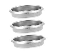 KICHOUSE 3 pezzi Filtro Cieco per Macchine Caffè Disco in Acciaio per Pulizia Backflush Accessorio per Macchine da Caffè Semiautomatiche Adatto per Cucina Ufficio e Bar