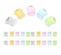 KICHOUSE 30 Pezzi Mini Statue di Gatti in Resina Luminescenti Decorazioni per e Micro Paesaggi Ornamenti Adorabili per Casa Accessori Gatti che Si Illuminano al Buio