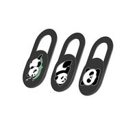 KICHOUSE 3pezzi Coperchio Protettivo Per Webcam Design Animali Carini Protezione Privacy Per Telecamera Facile Da Applicare e Rimuovere Adesivo Senza Macchie Compatibile Con Tablet e