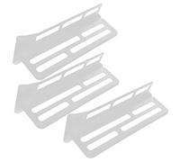 KICHOUSE 3pezzi Pannelli Divisorio Frigorifero Separatori Per Frigorifero Organizer Per Ripiani Del Separatore Per Congelatore Divisorio Per Regolabile Clip Per Porta Laterale Del