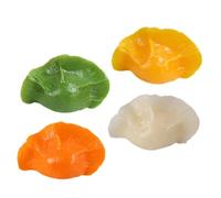 KICHOUSE 4 Gnocchi Realistico per Fotografia e Decorazione Accessorio per Ristoranti e Negozi Simulazione Cibo Vivace e Naturale