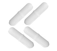 KICHOUSE 4 pezzi Barre Magnetiche di Agitazione in PP per Tazze Auto-mescolanti Agitatore Magnetico Sicuro e Resistente per Laboratorio Miscelatore Liquidi per Latte e Soluzioni