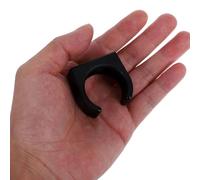 KICHOUSE 4 Pezzi Clip Porta Pagaia in Nylon Nero per Barca Kayak Canoa Supporto Tubo Resistente UV per Remi Tubazioni e Attrezzi Nautici Fissaggio per Yacht e Imbarcazioni