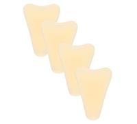 KICHOUSE 4 pezzi Copri Zone Delicate in Silicone Impermeabili Goccia d’Acqua Protezione Invisibile Adesiva Riutilizzabile per Nuoto Yoga e Relax alle Terme Design Ergonomico per Donna