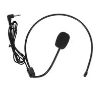 KICHOUSE 4 Pezzi Cuffie Microfono Wired con Headset e Flessibile per Presentazioni e Conferenze Compatibile con Jack Leggere e Indossare