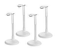 KICHOUSE 4 Pezzi Stand Bambola Display Rack Titolare Bambole Giocattolo Per Numero Giocattoli Per La Ragazza Cremagliera Ragazzo Supporto Mini In Piedi Ferro Da Stiro