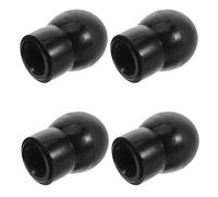 KICHOUSE 4 Punte Auricolari di Ricambio in Silicone per Stetoscopio Filettatura, Tappi Auricolari Morbidi Riutilizzabili per Isolamento Acustico Migliorato, Compatibili Diverse Marche,