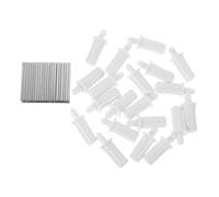 KICHOUSE 40 Pezzi Kit Riparazione Persiane Staples e Pin per Sostituzione e Riparazione Persiane Inossidabile e Facili da Usare per da Te