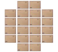 KICHOUSE 48 pezzi Cancelleria Vintage con Buste Formato Lettera Carta da Lettere Retrò con Bordi Decorativi e Stampa Nitida per Inviti Biglietti di Ringraziamento e Corrispondenza Elegante