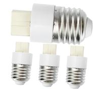 KICHOUSE 4pezzi Adattatore Base g Convertitore Portalampada Adattatore Per Uso e Commerciale Resistente e Pratico Da Installare