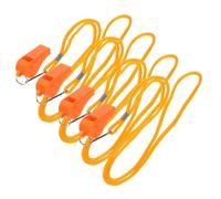 KICHOUSE 4pezzi Fischietti Di Emergenza Fischietto Da Allenatore Per Attività Outdoor Suono Forte Per Escursionismo e Allenamento Animali Domestici