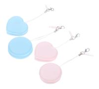 KICHOUSE 4pezzi Panni Per Pulizia Obiettivi e Schermi Salviettper Smartphone Occhiali e Lenti Multiuso Resistente e Pratico Include Cuori Per Uso Quotidiano