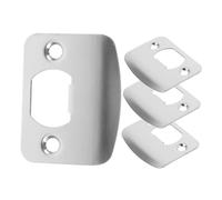 KICHOUSE 4Pezzi Piastra per Inossidabile per Maniglia e Copertura Design Elegante per Privacy nelle Porte Ingresso