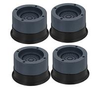 KICHOUSE 4pezzi Piedini Antivibrazione Lavatrice Supporti Antiscivolo e Ammortizzatori Resistenti Per Stabilizzazione e Protezione Pavimenti