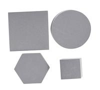 KICHOUSE 4pezzi Strutture Geometriche Per Fotografia Schiuma Fondali Per Gioielli e Cosmetici Cubi e Cilindri Decorativi Per Scatti Professionali Facili Da Trasportare e Utilizzare