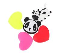 KICHOUSE 5 Pezzi Ammortizzatore Antivibrante in Silicone per Racchetta da Tennis Smorzatore Creativo a Forma di Cuore Facile Installazione per Controllo e Comfort Durante Gioco