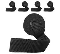 KICHOUSE 5 Pezzi di Ancoraggio per Porta per Fitness Fasce di Resistenza Ancoraggio per Porta per Fascia di Resistenza Multiuso per Fasce Elastiche