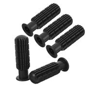 KICHOUSE 5 pezzi Impugnature per Calcio Balilla in Plastica con Design Antiscivolo Ergonomico per Tavoli da Parti di Ricambio Resistenti e Comfort per Gioco di Gruppo