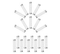 KICHOUSE 50 Pezzi Molla Compressione per Penna Sfera Molla in Acciaio Inox Piccola per Ricariche Penne per Uso Ufficio e Laboratorio