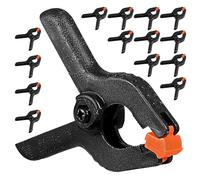 KICHOUSE 50 pezzi Morsetti Molla Pesanti per Fotografia Clip Plastica Forma per Supporto Fondale Studio e Fai Da Te