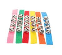 KICHOUSE 6 Bande Musicali Colorate per Set da Campanellini da per Attività Ritmiche Sensoriale Educativo Morbido per Danza e Coordinato