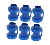 KICHOUSE 6 Pezzi Coperture Resistenti per Aste Tappo Protettivo in Plastica 6 Pezzi Accessori Professionali per Rimbalzo