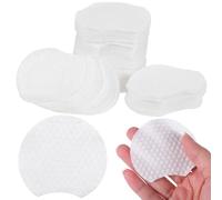 KICHOUSE 600 Dischetti Struccanti Spessi Semi-cerchio per Rimozione Trucco Viso, Assorbenti Delicati Non Tessuto, Formato Compatto per Donna e Viaggio, Salviette Detergenti Monouso