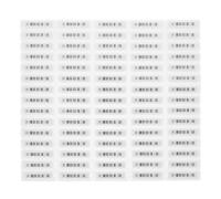 KICHOUSE 75 Etichette di Sicurezza Antifurto Adesive per Supermercati, Etichette Antitaccheggio Codice a Barre e Magnete, Adesivo Antifurto Monouso per Abbigliamento e Beni di Consumo