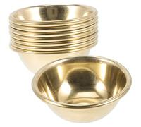 KICHOUSE 7pezzi Ciotole Decorativa Ottone Per Offerte Buddiste e Meditazione Ciotole Altar Bowl Per e Sacra Accessori Yoga e Decorazione Per Spirituali