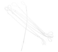 KICHOUSE 8pezzi Lanyard Anti-perdite Per Penna Corda Elastica Estensibile Da Sicurezza Per Penne Chiavi e Telefono Design Versatile Per Oggetti Piccoli