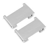 KICHOUSE Adattatore per Cinturino Orologio in Metallo Resistente Connettore Rapido per Watch 2 Coppia di Ricambi Antiruggine per Cinturini Orologio Accessori Fai da Te per Orologi