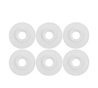 KICHOUSE Adattatore per imbuto in gomma da laboratorio da 6 pezzi per collegamento a pallone - Tampone di tenuta da 2,87x0,28 pollici per filtrazione sotto vuoto - Tampone filtrante in gomma Funnel